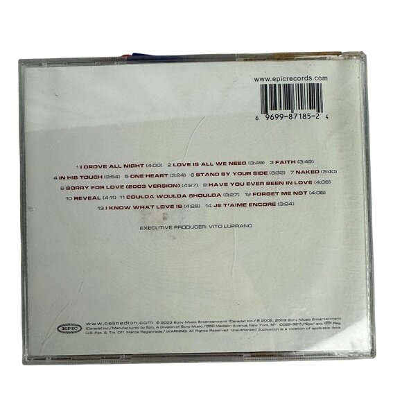 Celine Dion One Heart CD Album 2003 Special Edition Includes 20-Page Booklet Pop - Picture 2 of 8